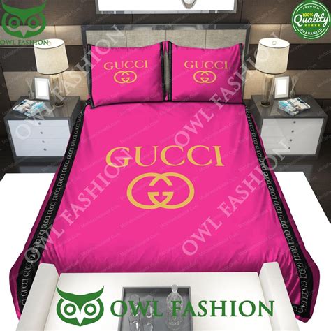 gucci bed set pink|gucci blankets on clearance.